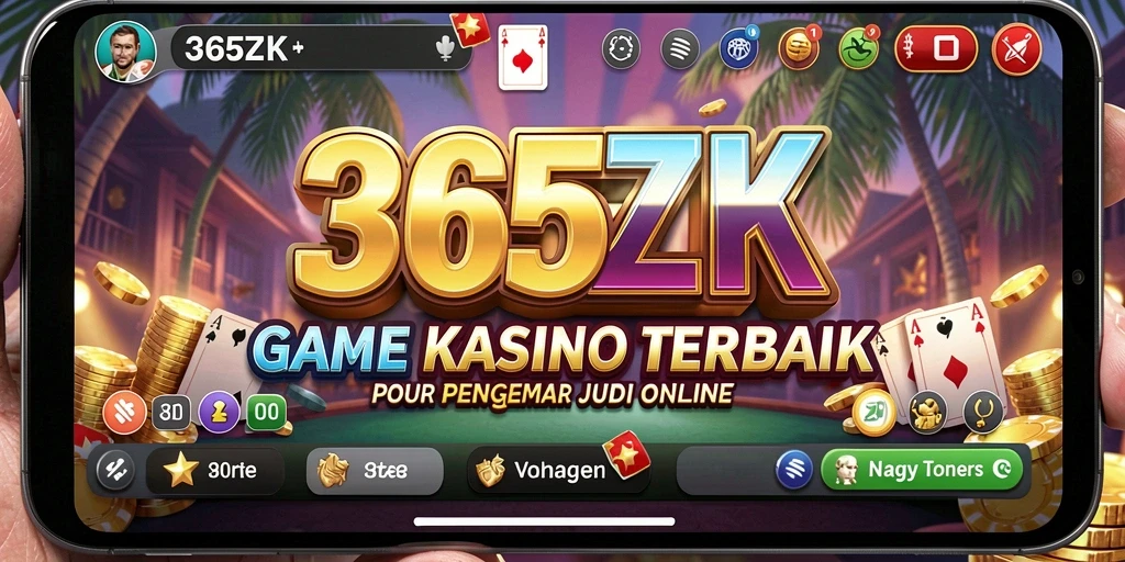 Screenshot utama dari gameplay Kasino yang menarik dan interaktif.