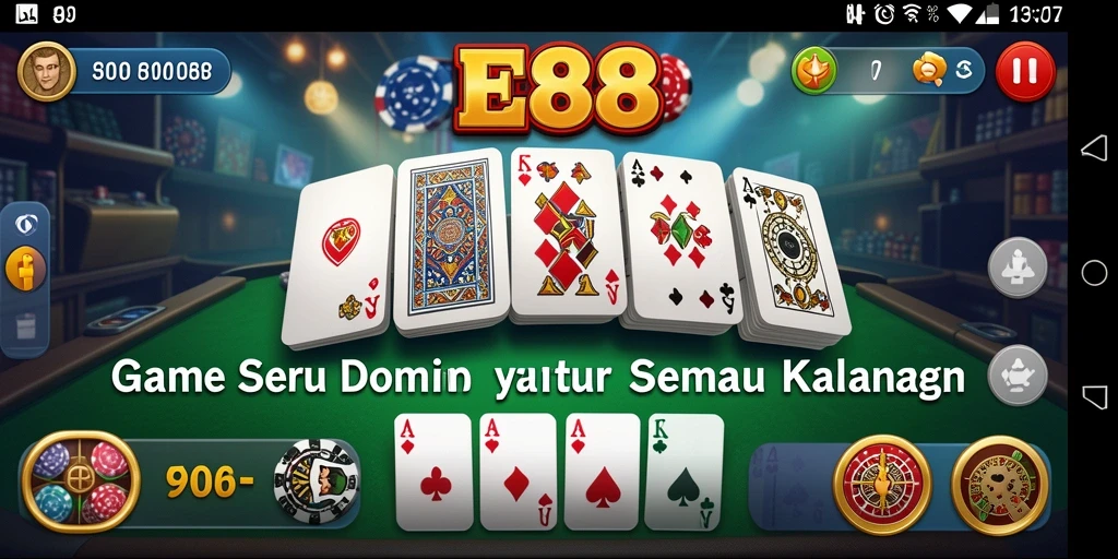 Tampilan gameplay E88 yang menarik dan interaktif.