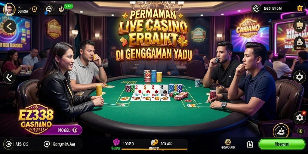 Gameplay Live Casino yang menarik dan interaktif di EZ338.