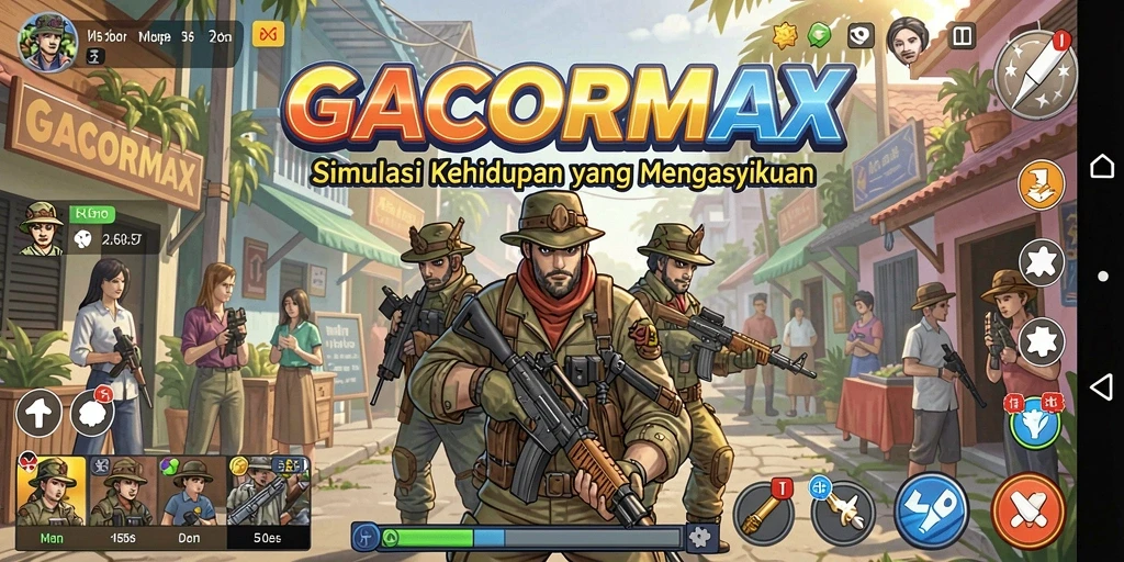 Screenshot dari gameplay menarik GACORMAX.