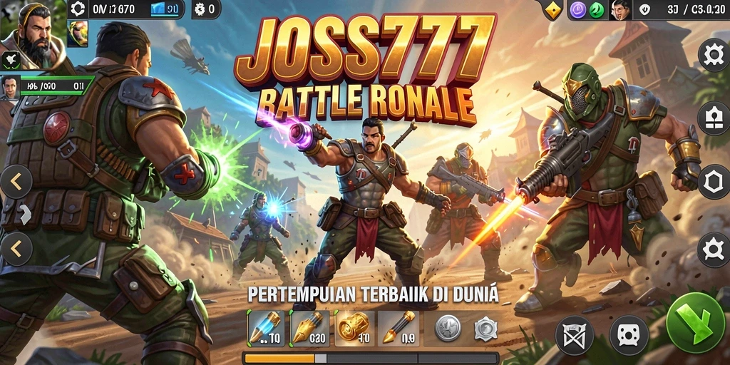 Tangkapan layar menampilkan aksi mendebarkan di arena Battle Royale.