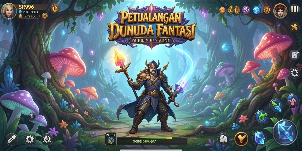 Tampilan gameplay SR996 yang penuh petualangan dan eksplorasi.