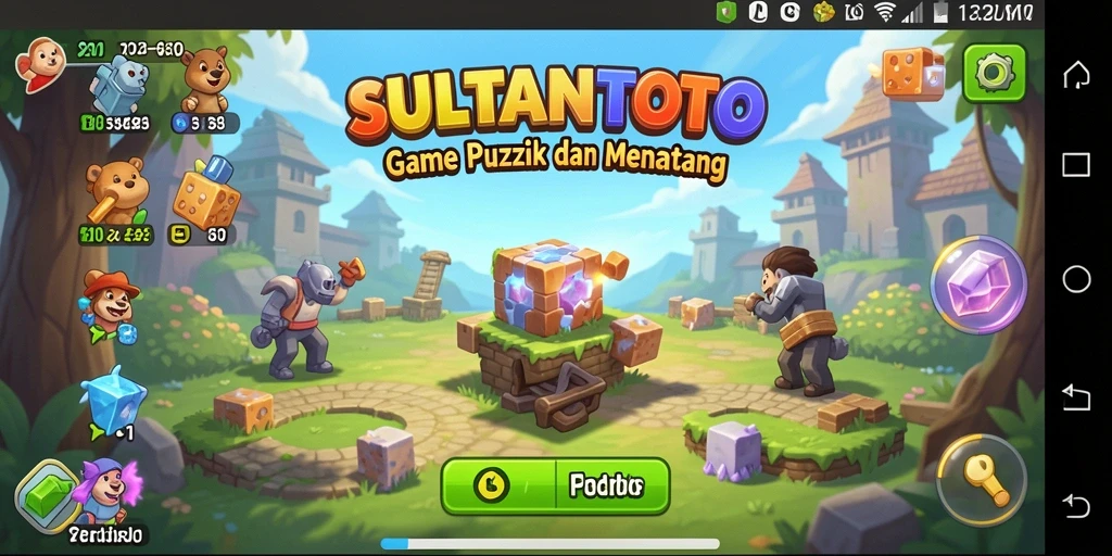 Tampilan gameplay SULTANTOTO yang seru dan menantang.