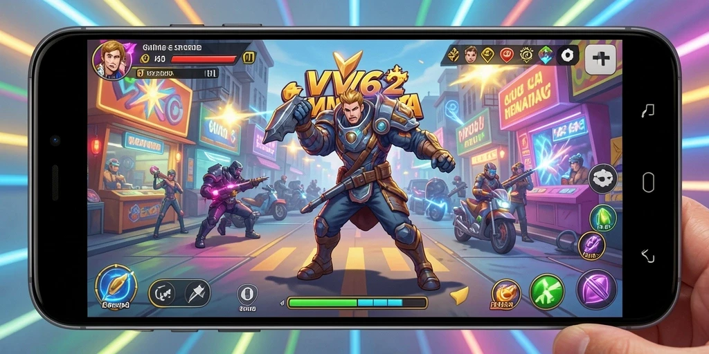 Menampilkan gameplay menarik dari VV62 dengan grafis yang memukau.