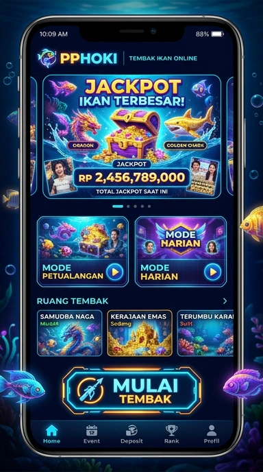 Tampilan antarmuka pphoki yang menarik dan mudah digunakan.